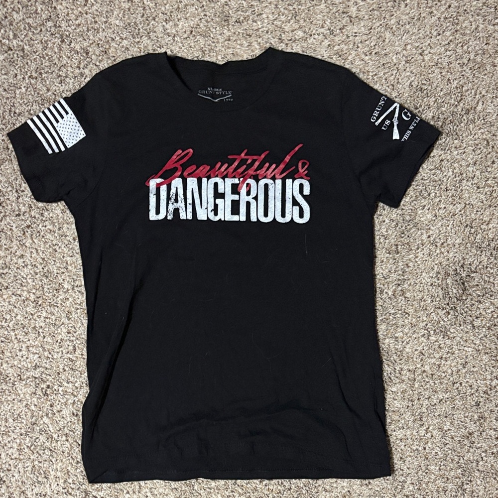 Harley-Davidson Black Graphic T-Shirt – Women’s Size Medium